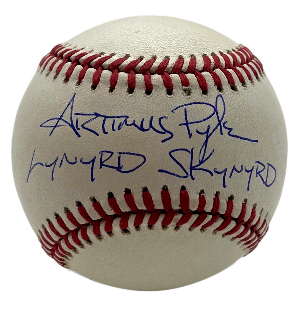 Artimus Pyle/Lynyrd Skynrd Dual-Signed/Autographed OAL Baseball JSA 201213