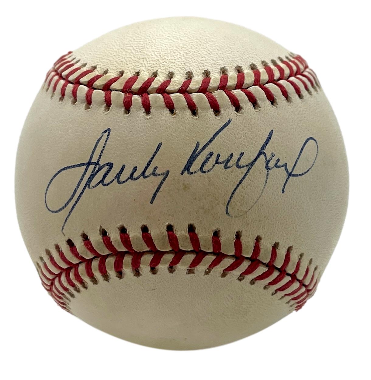 Sandy Koufax HOF Signed/Autographed ONL Los Angeles Dodgers JSA 201214