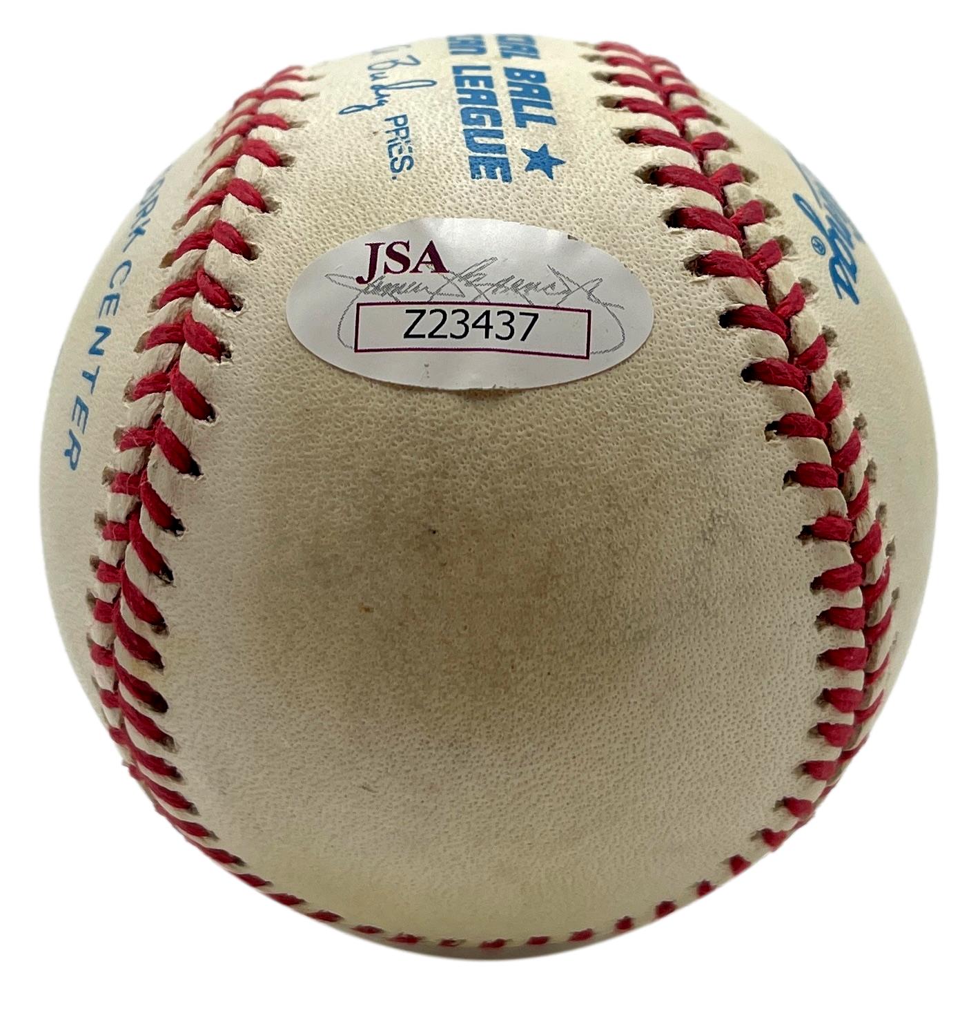 LeRoy Neiman Signed/Autographed OAL Baseball Artist JSA 201216