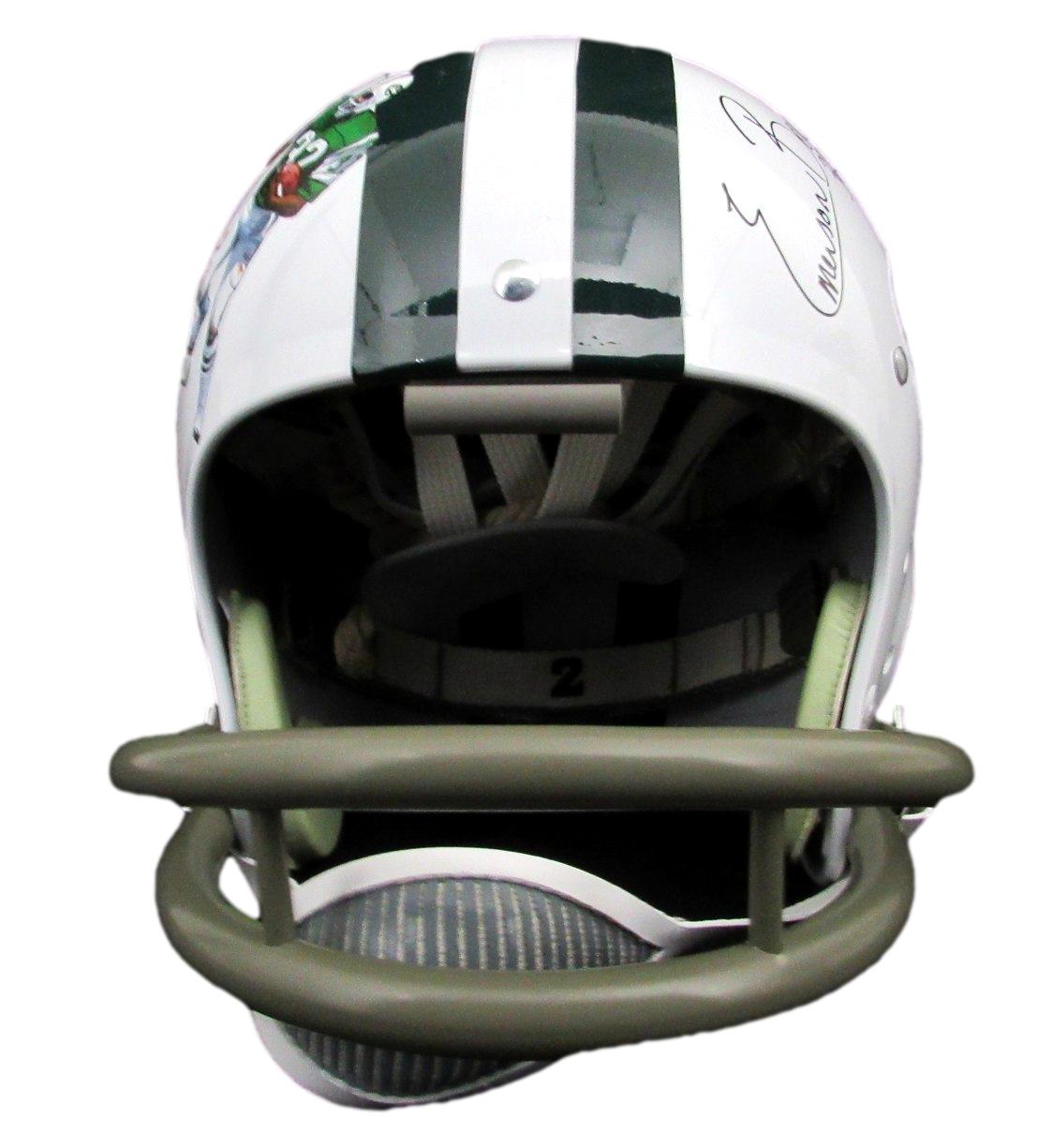 Namath/Boozer/Snell Signed Full Size TK Suspension Throwback Helmet Jets JSA