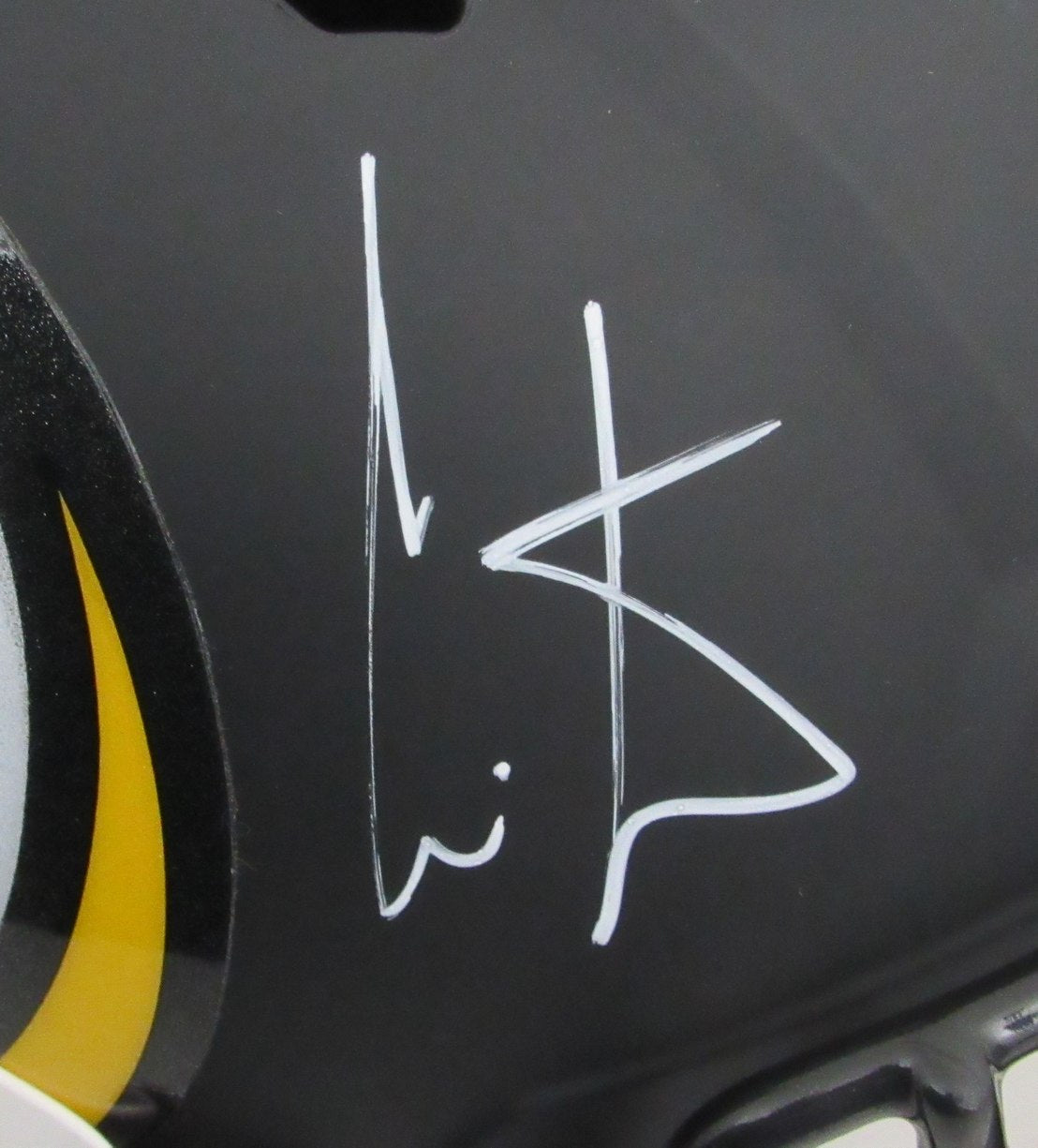 Cris Carter HOF  Signed Full Size Vikings Amp Replica Helmet Beckett 200955