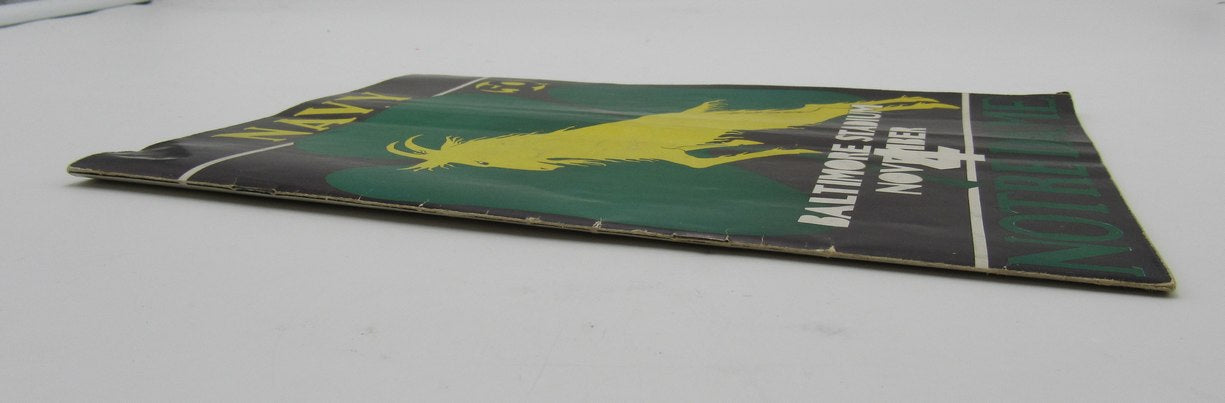 Rip Miller signed 1933 Navy/Notre Dame Football Game Program 7 Mules JSA 195614