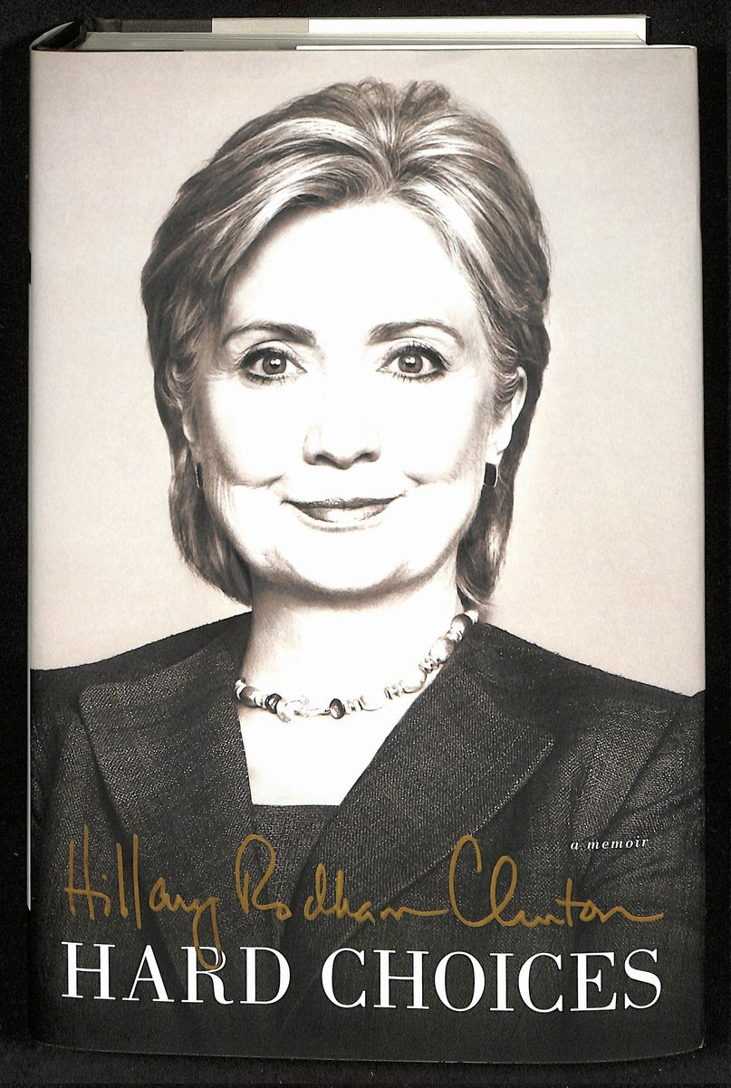 Hillary Rodham Clinton Signed/Autographed "Hard Choices" Book JSA 201282
