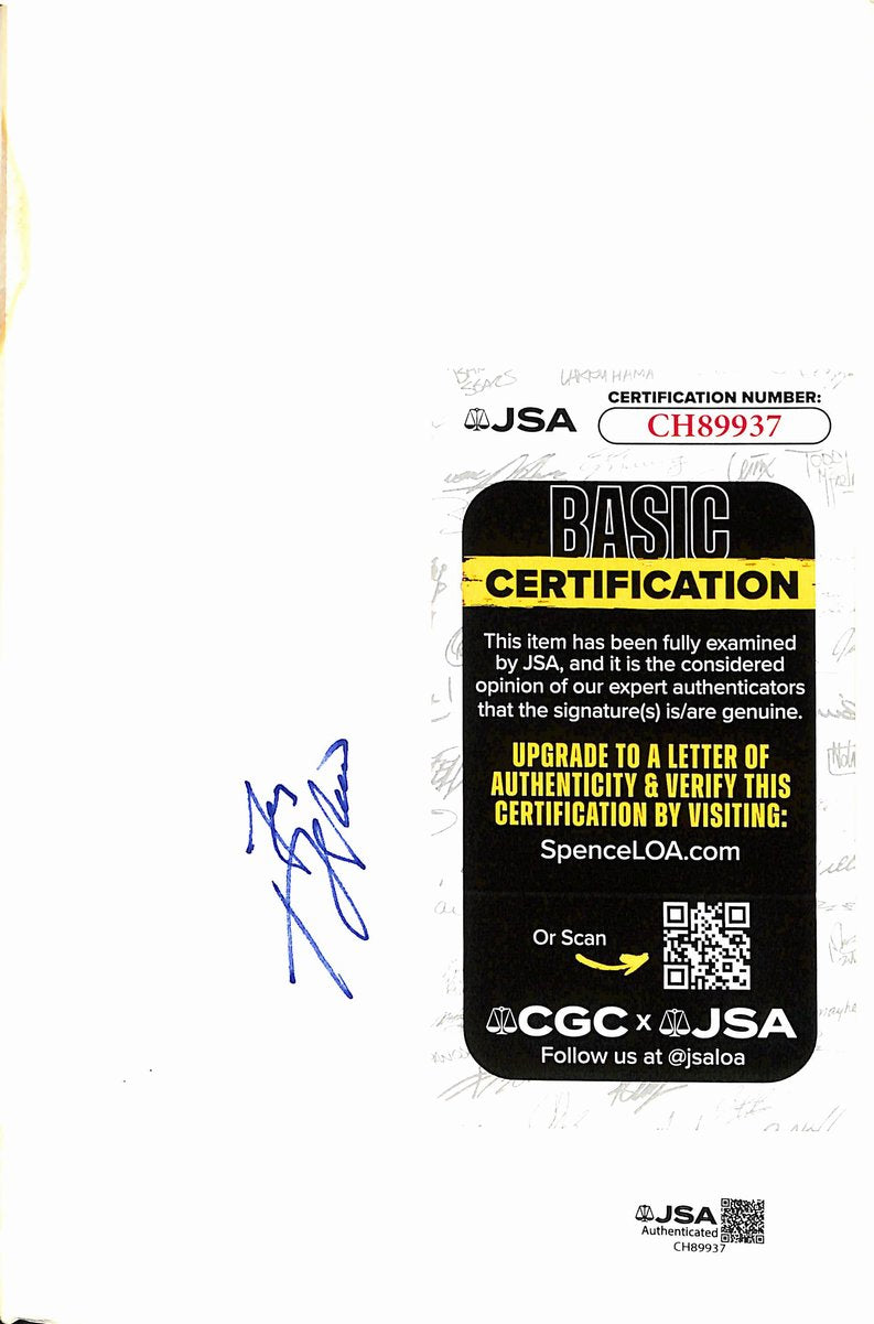 Guy Lafleur HOF Canadiens Signed/Autographed "Le Demon Blond" Book JSA 201287