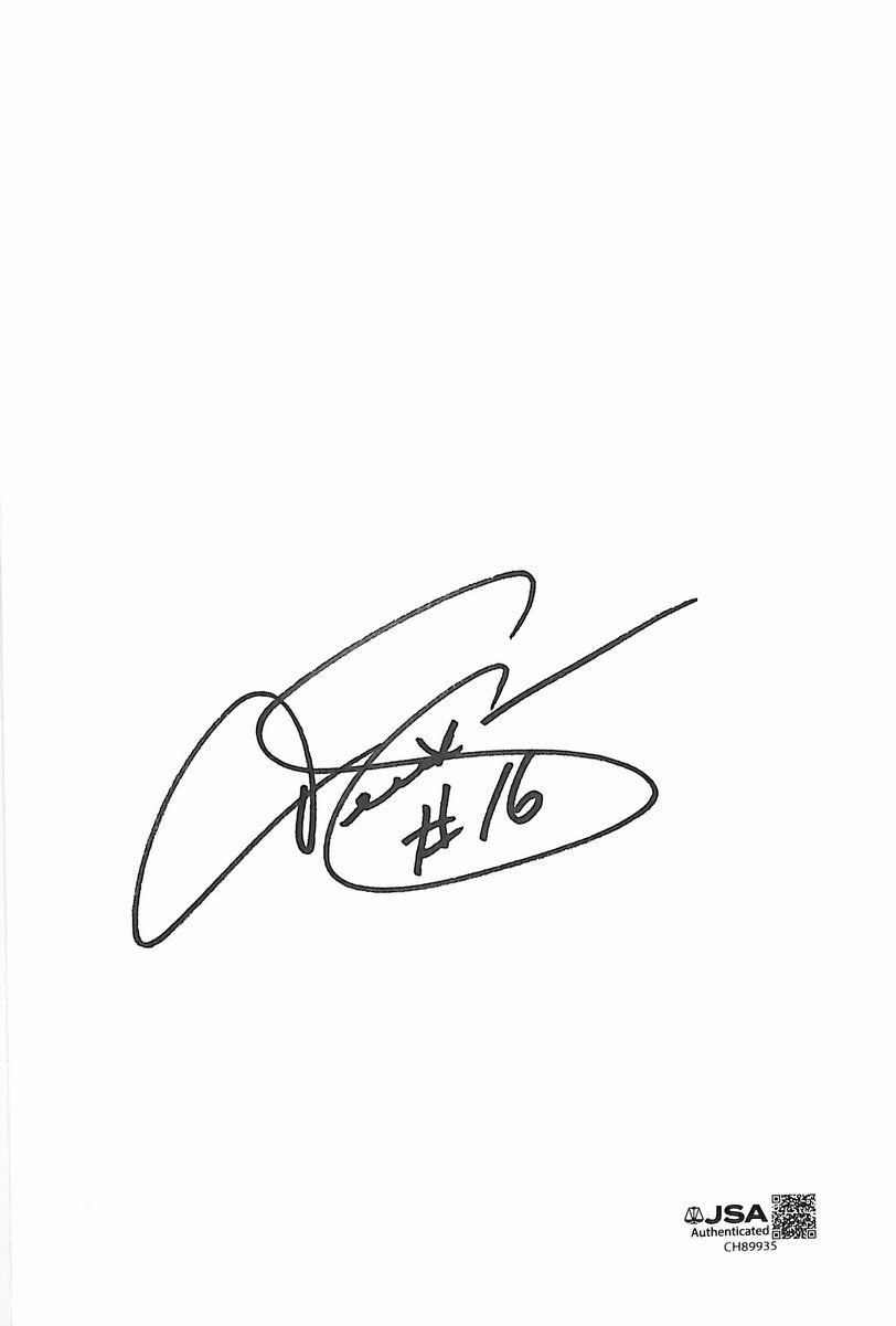 Derek Sanderson Bruins Signed "The Derek Sanderson Nobody Knows" Book JSA