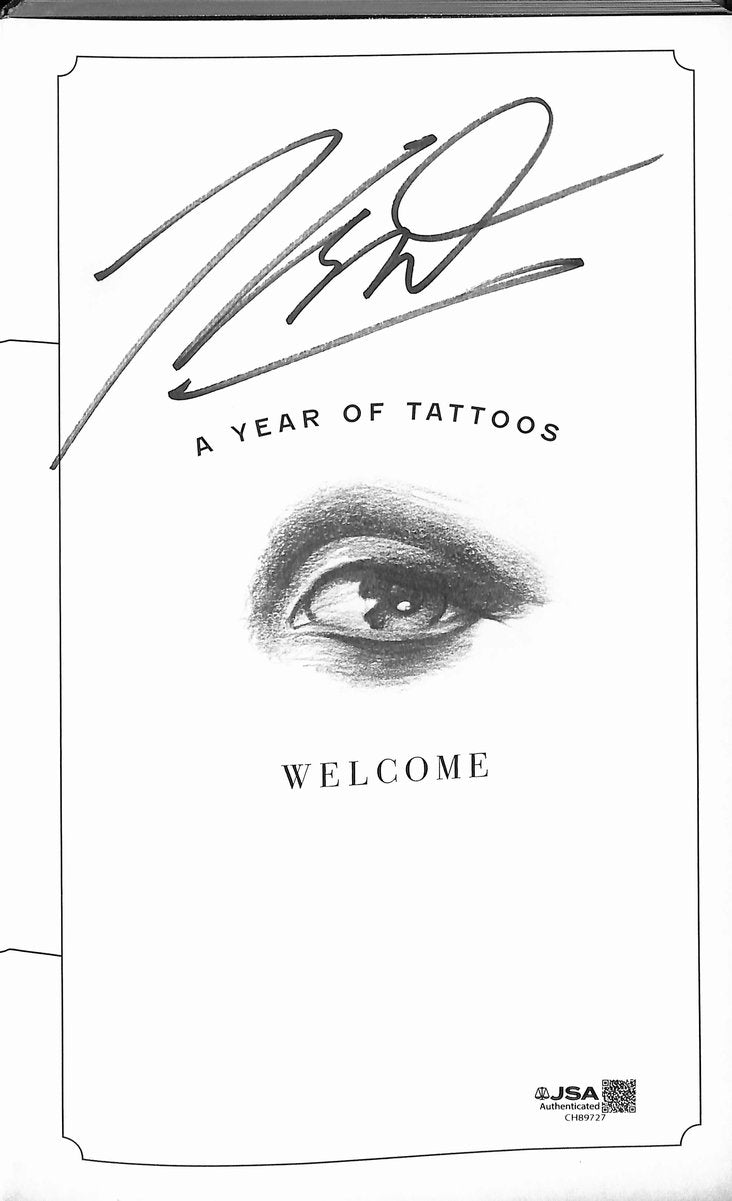 Kat Von D Reality TV Star Signed/Autographed "Tatoo Chronicles" Book JSA 201826