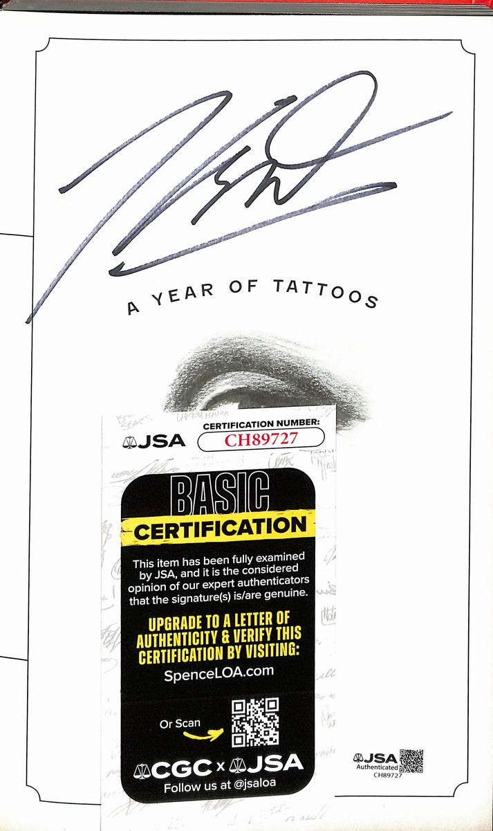 Kat Von D Reality TV Star Signed/Autographed "Tatoo Chronicles" Book JSA 201826