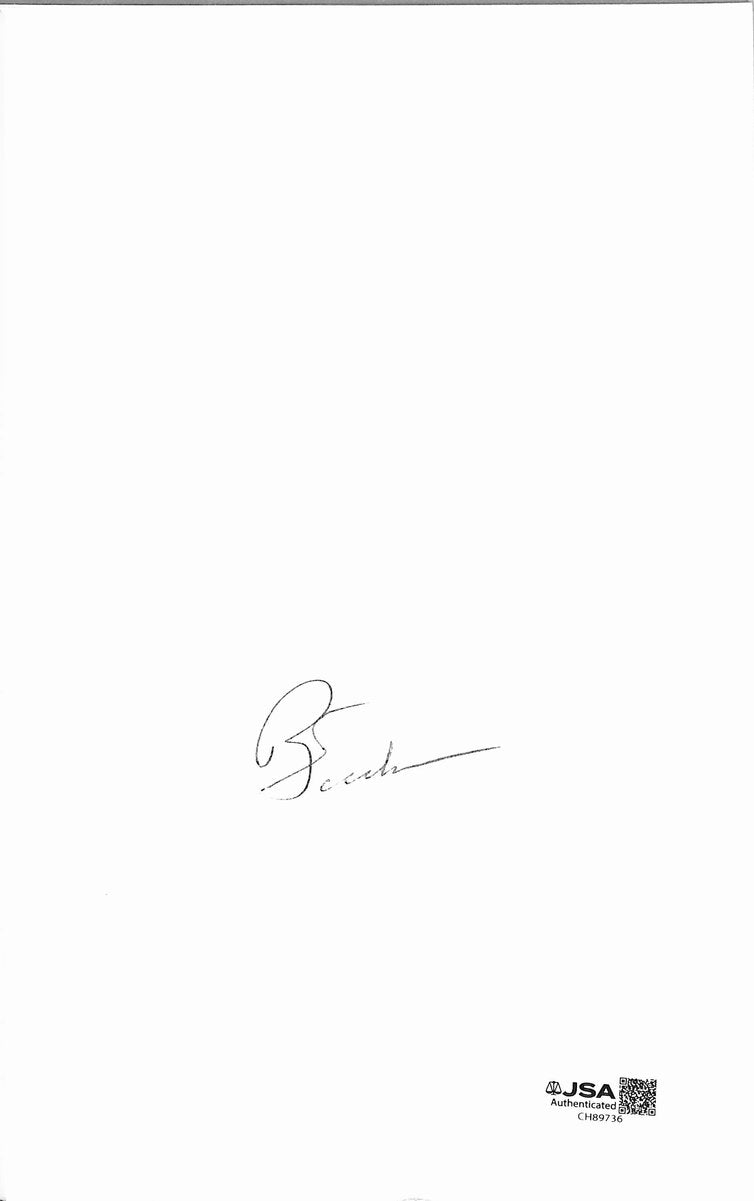 Phil Jackson NBA Coach Signed/Autographed "Eleven Rings" Book JSA 201828