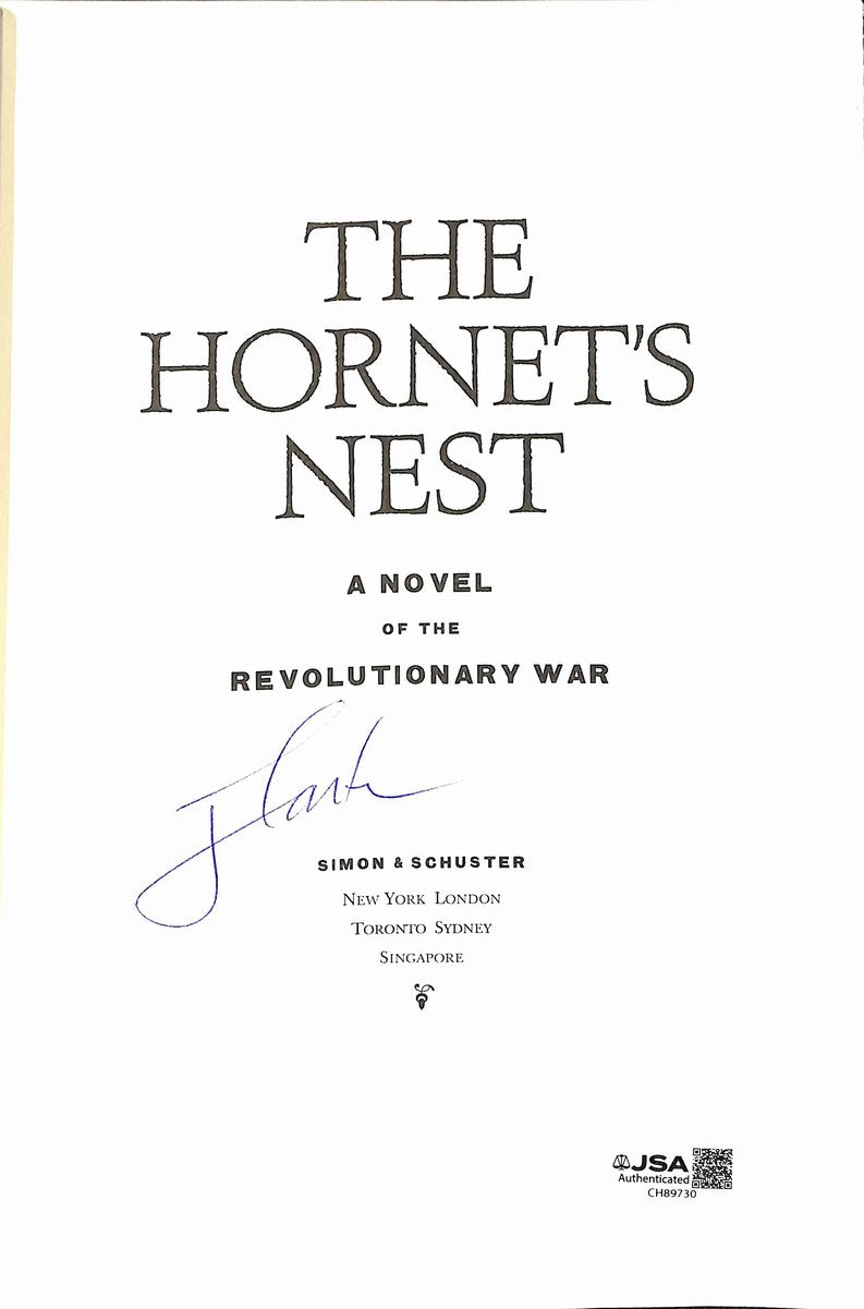 Jimmy Carter U.S. President Signed/Auto "The Hornet's Nest" Book JSA 201830