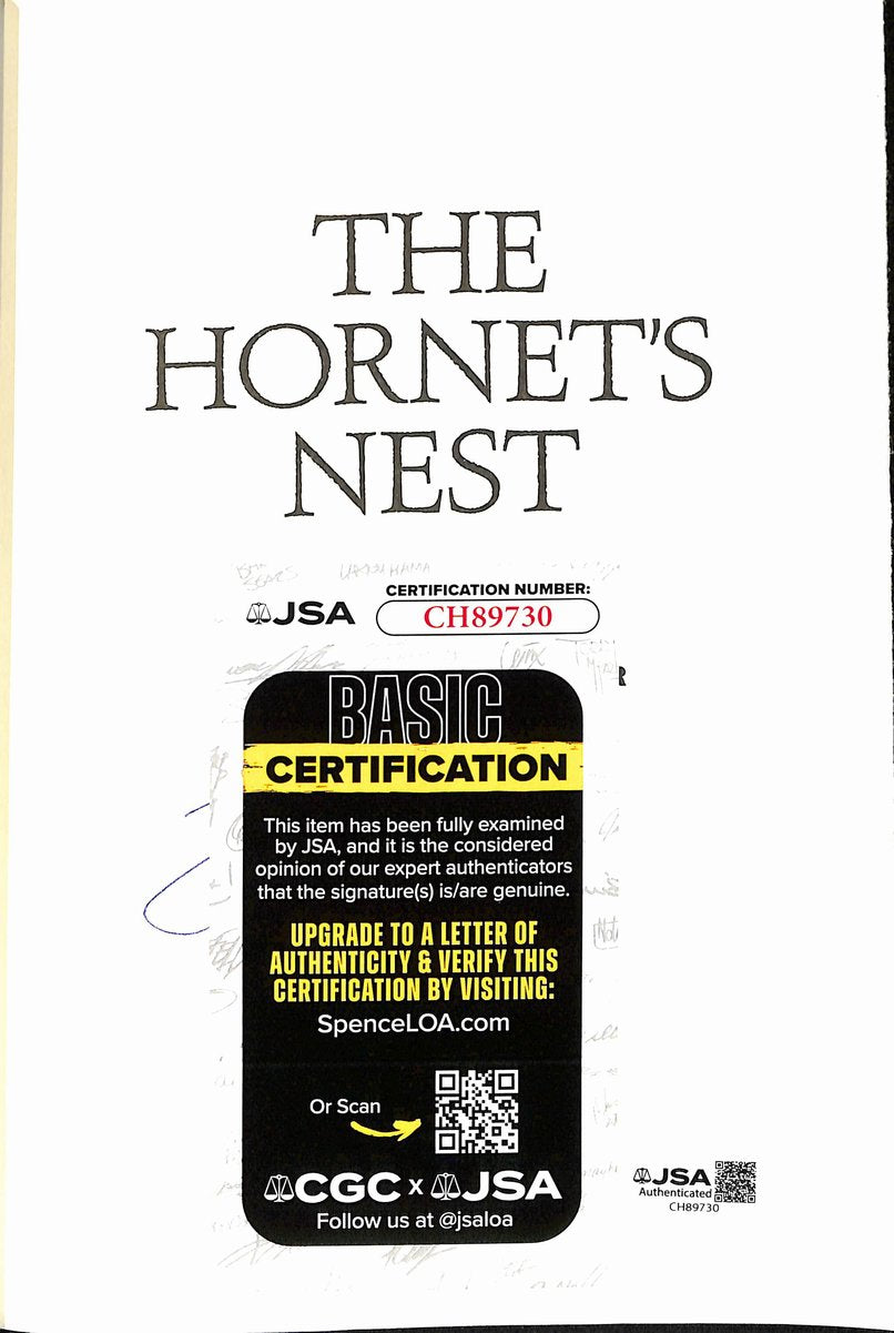 Jimmy Carter U.S. President Signed/Auto "The Hornet's Nest" Book JSA 201830