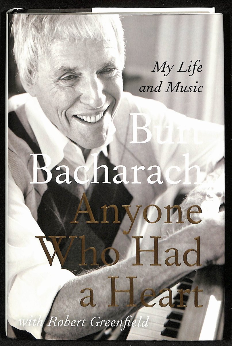 Burt Bacharach Composer Signed/Auto "Anyone Who Had a Heart" Book JSA 201831