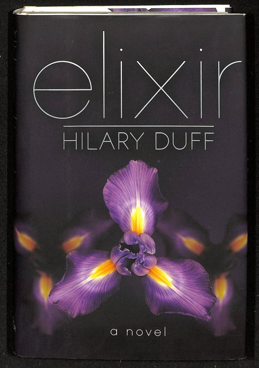 Hilary Duff Actress Signed/Autographed "Elixir" Book JSA 201833