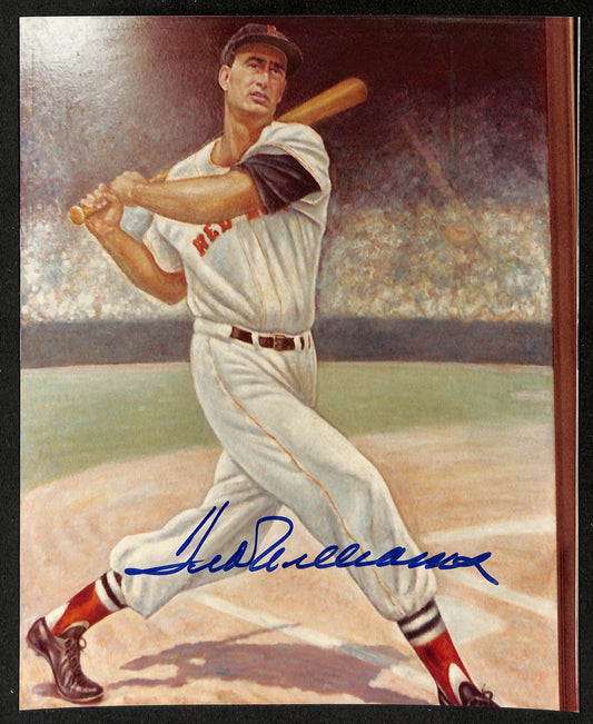 Ted Williams HOF Signed/Autographed 8x10 Photo Boston Red Sox JSA 201849