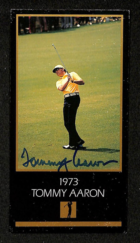 Tommy Aaron Signed/Auto 1993 Masters Grand Slam Ventures Ticket JSA 201887