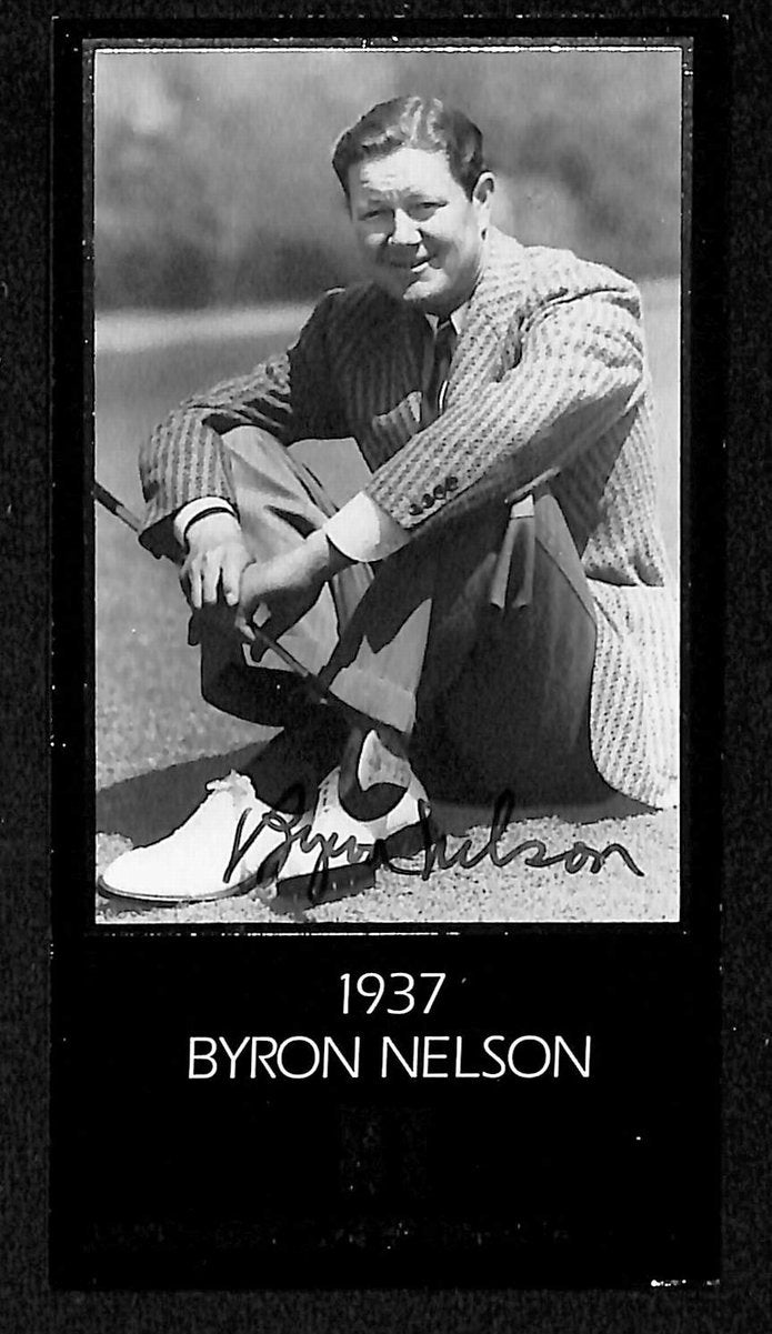 Byron Nelson Signed/Auto 1993 Masters Grand Slam Ventures Ticket JSA 201888