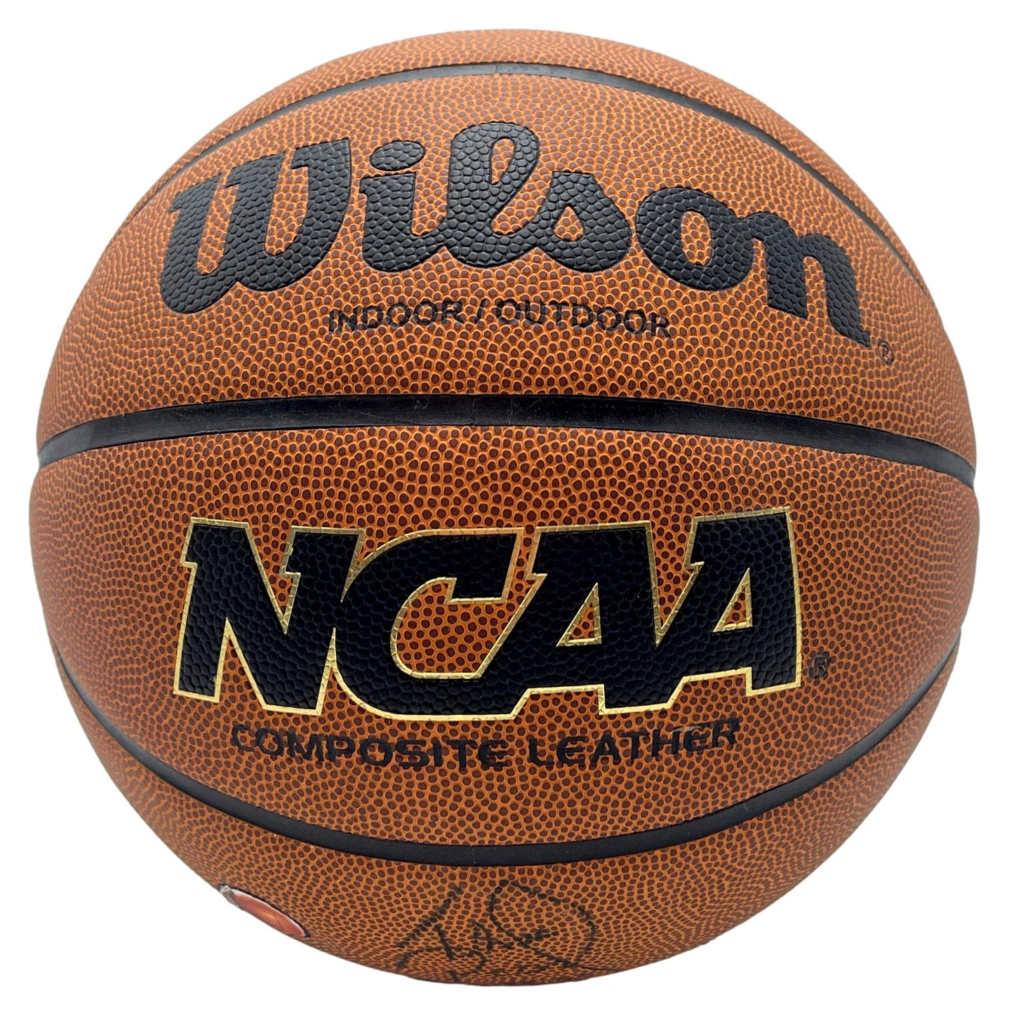 Pearl Washington Signed Hand Painted NCAA Basketball Syracuse Steiner 201276