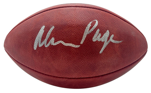 Alan Page HOF Signed/Autographed Wilson NFL Duke Football Vikings JSA 201280