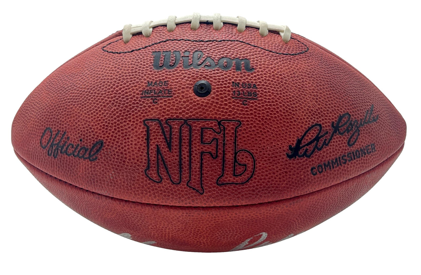 Alan Page HOF Signed/Autographed Wilson NFL Duke Football Vikings JSA 201280