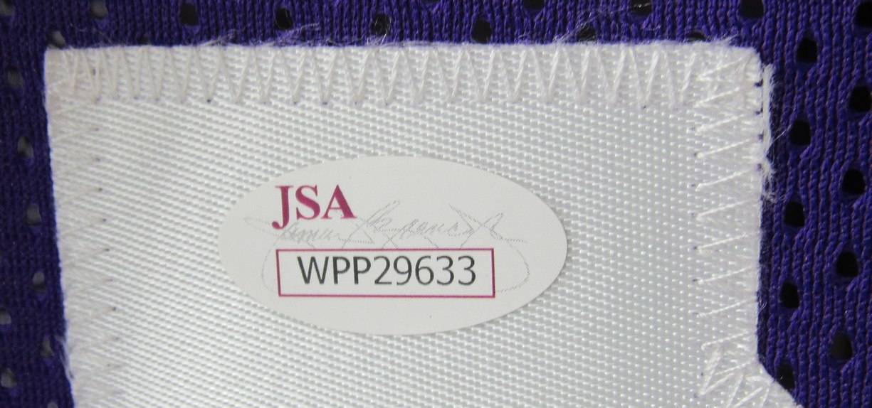 Vikings Greats Multi-Signed/Autographed by 6 Custom Jersey Osborn JSA 200960