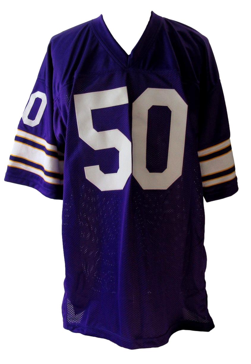 Vikings Greats Multi-Signed/Autographed by 6 Custom Jersey Osborn JSA 200960