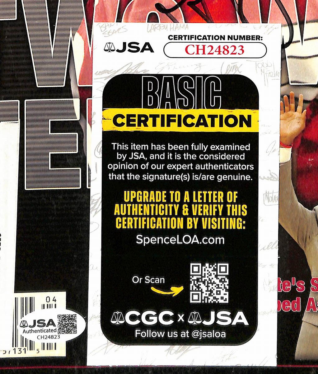 Ted Ginn Jr. Signed/Auto Spring 2005 Ohio State Bucknuts Magazine JSA 201171