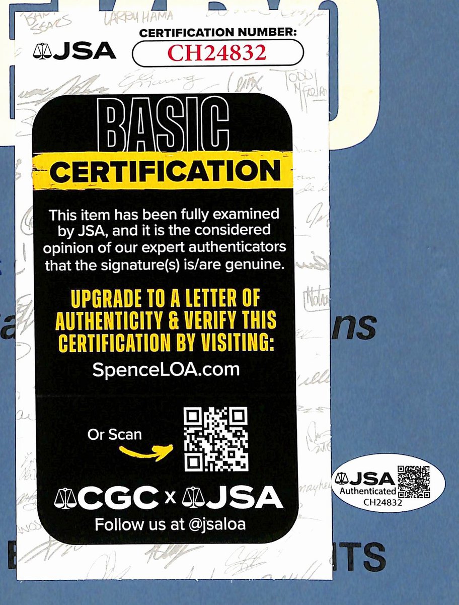 Phil Niekro HOF Signed/Auto 7/16/1977 MLB Program Braves vs. Giants JSA 201181