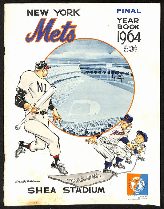 New York Mets 1964 Final Year Book Shea Stadium 202042