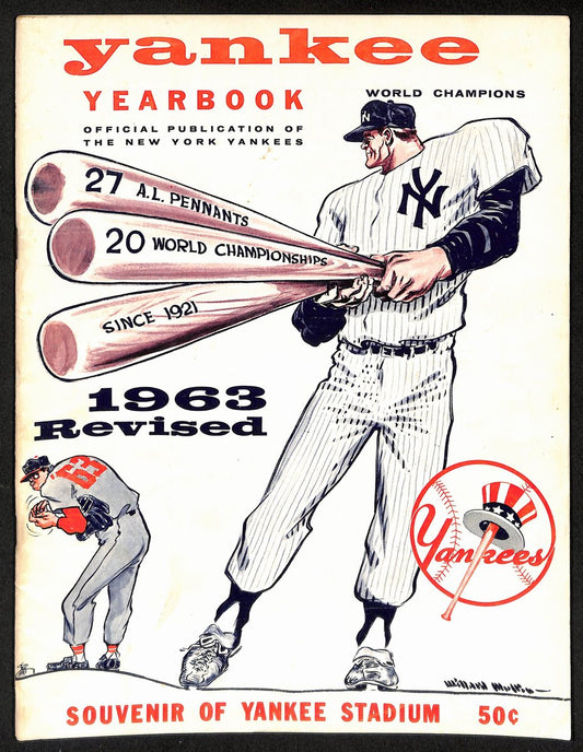 New York Yankees 1963 Yearbook Revised Yankee Stadium 202046