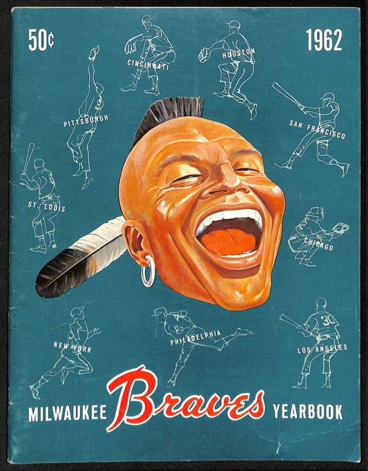 Milwaukee Braves 1962 Yearbook 202067