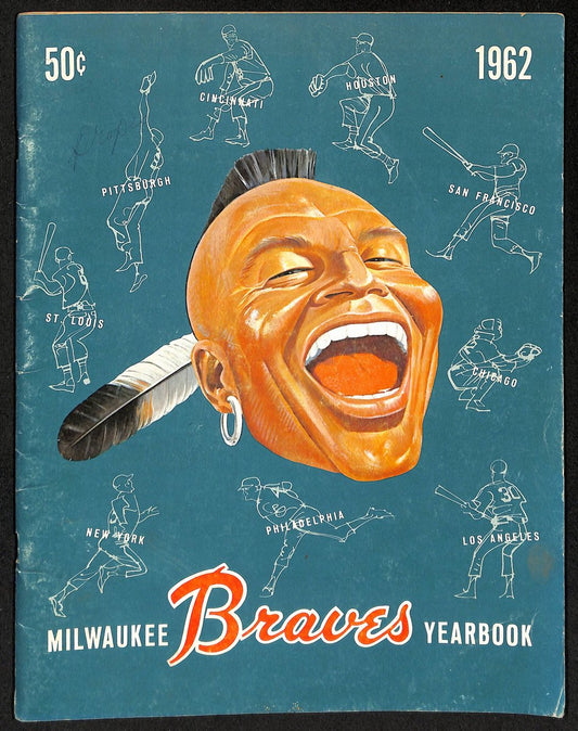 Milwaukee Braves 1962 Yearbook 202070