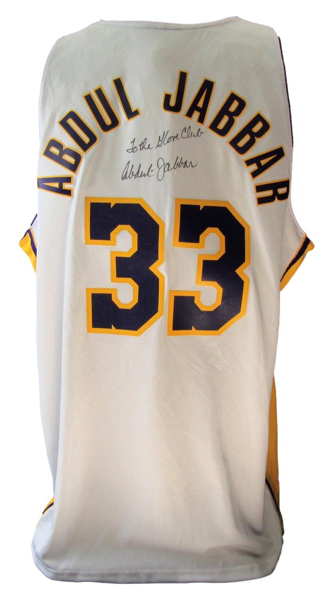Kareem Abdul-Jabbar Signed/Auto Adidas Basketball Jersey Lakers JSA LOA 200970