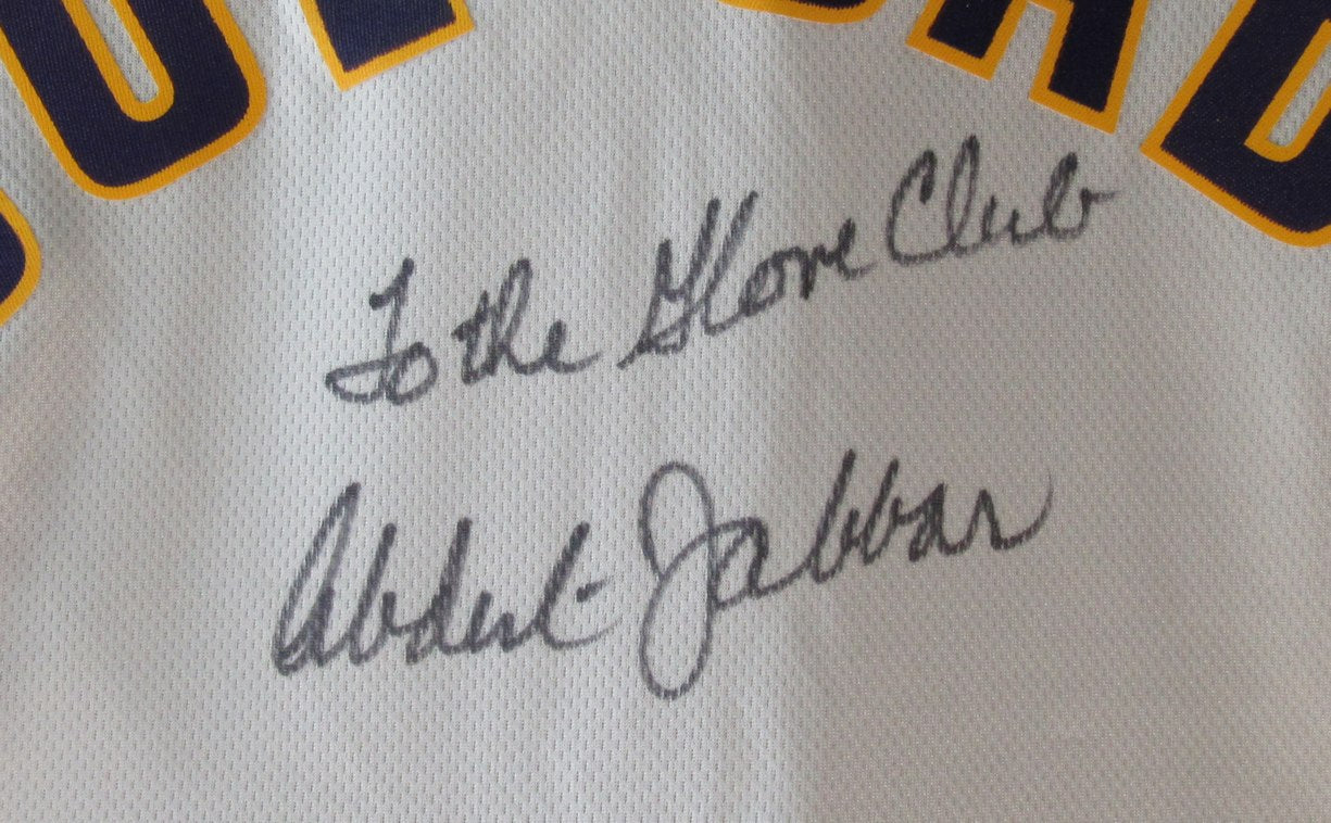 Kareem Abdul-Jabbar Signed/Auto Adidas Basketball Jersey Lakers JSA LOA 200970