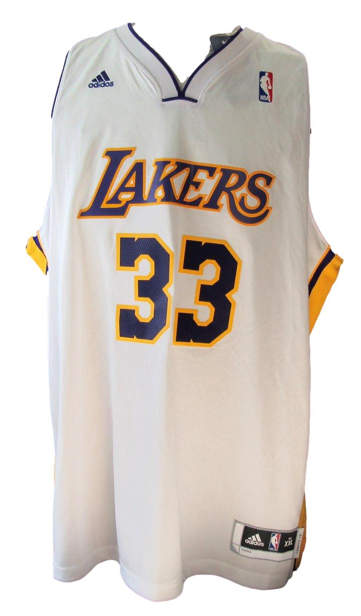 Kareem Abdul-Jabbar Signed/Auto Adidas Basketball Jersey Lakers JSA LOA 200970