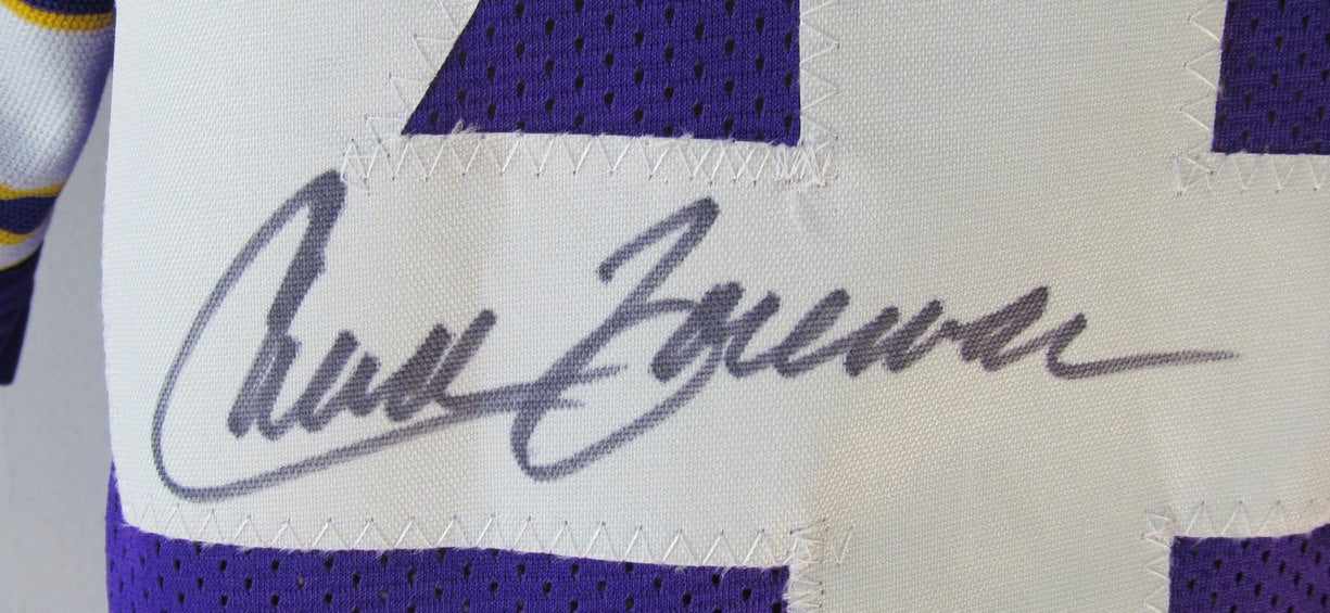 Chuck Foreman Signed/Autographed Custom Football Jersey Vikings JSA 200972