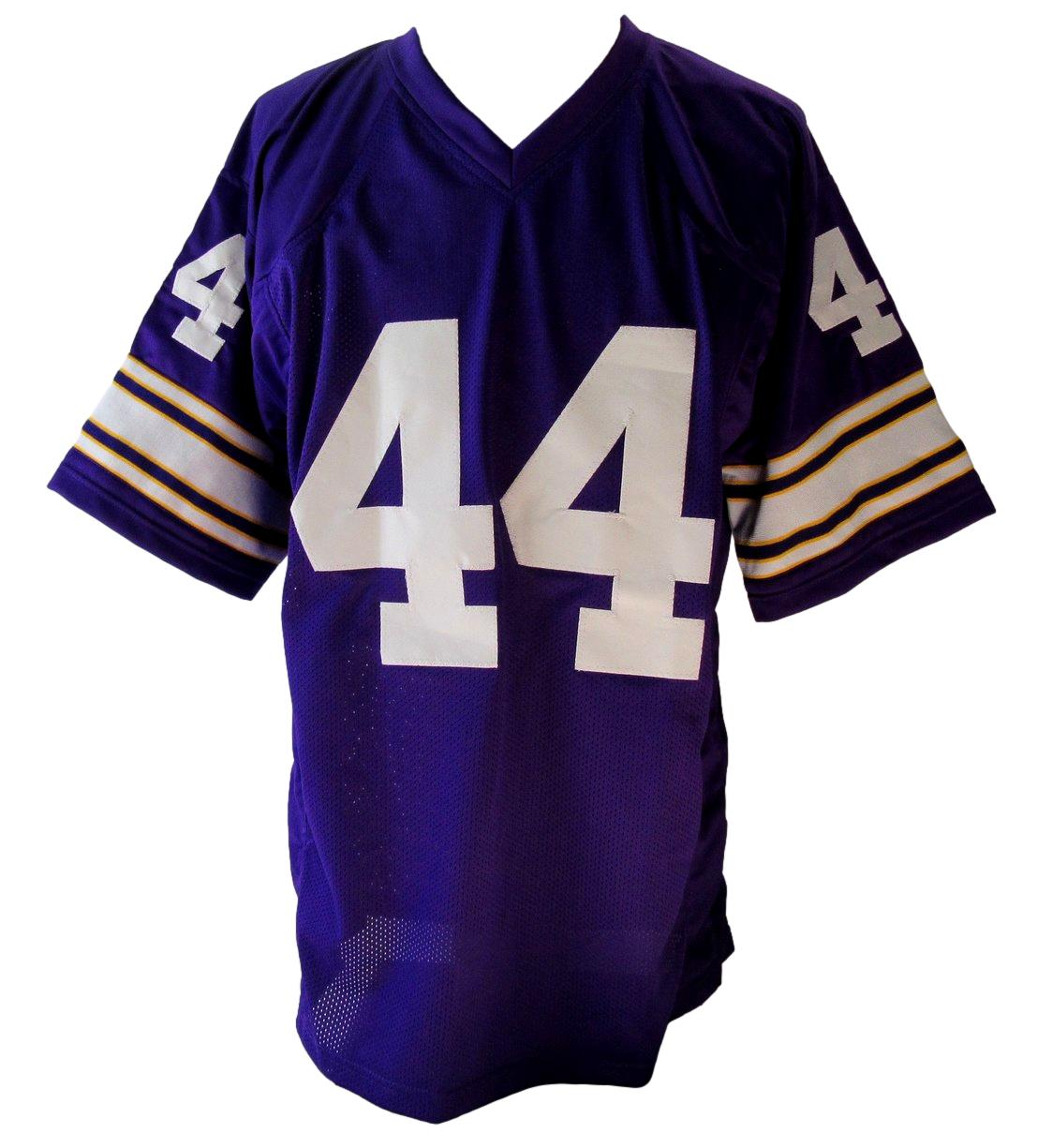 Chuck Foreman Signed/Autographed Custom Football Jersey Vikings JSA 200972
