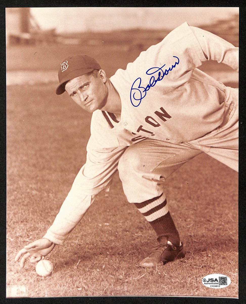 Bobby Doerr HOF Signed/Autographed 8x10 Photo Boston Red Sox JSA 201893