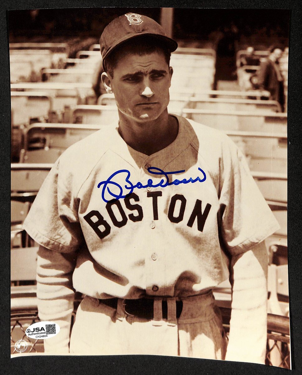 Bobby Doerr HOF Signed/Autographed 8x10 Photo Boston Red Sox JSA 201894