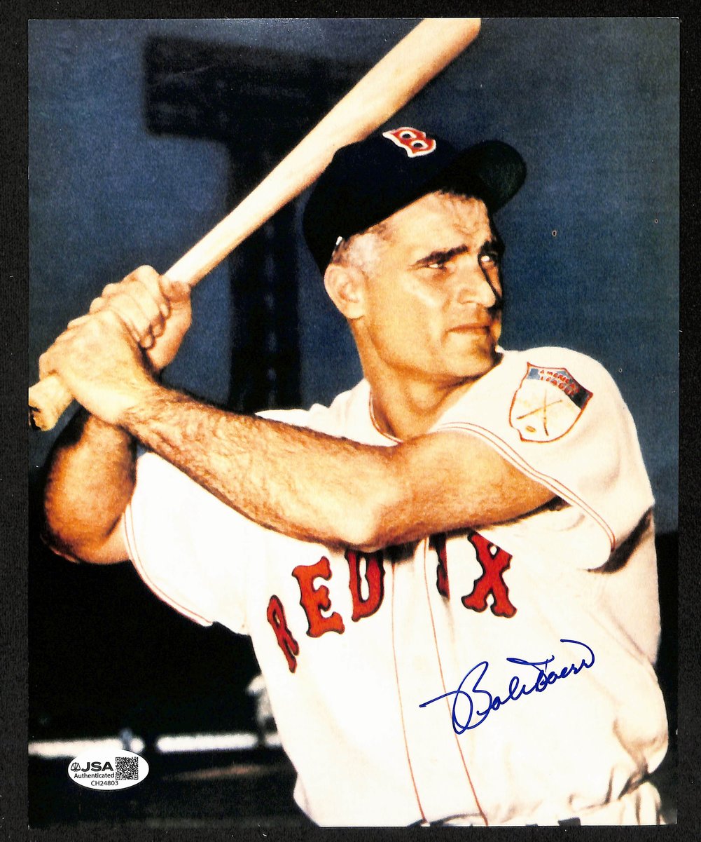 Bobby Doerr HOF Signed/Autographed 8x10 Photo Boston Red Sox JSA 201895