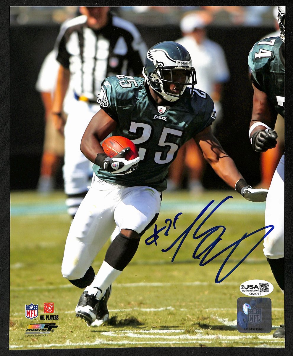 LeSean McCoy Signed/Autographed 8x10 Photo Philadelphia Eagles JSA 201905