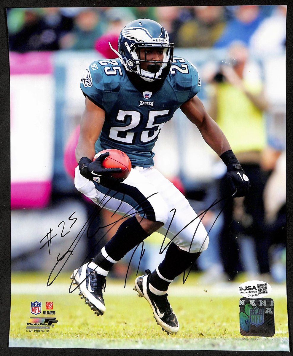 LeSean McCoy Signed/Autographed 8x10 Photo Philadelphia Eagles JSA 201906
