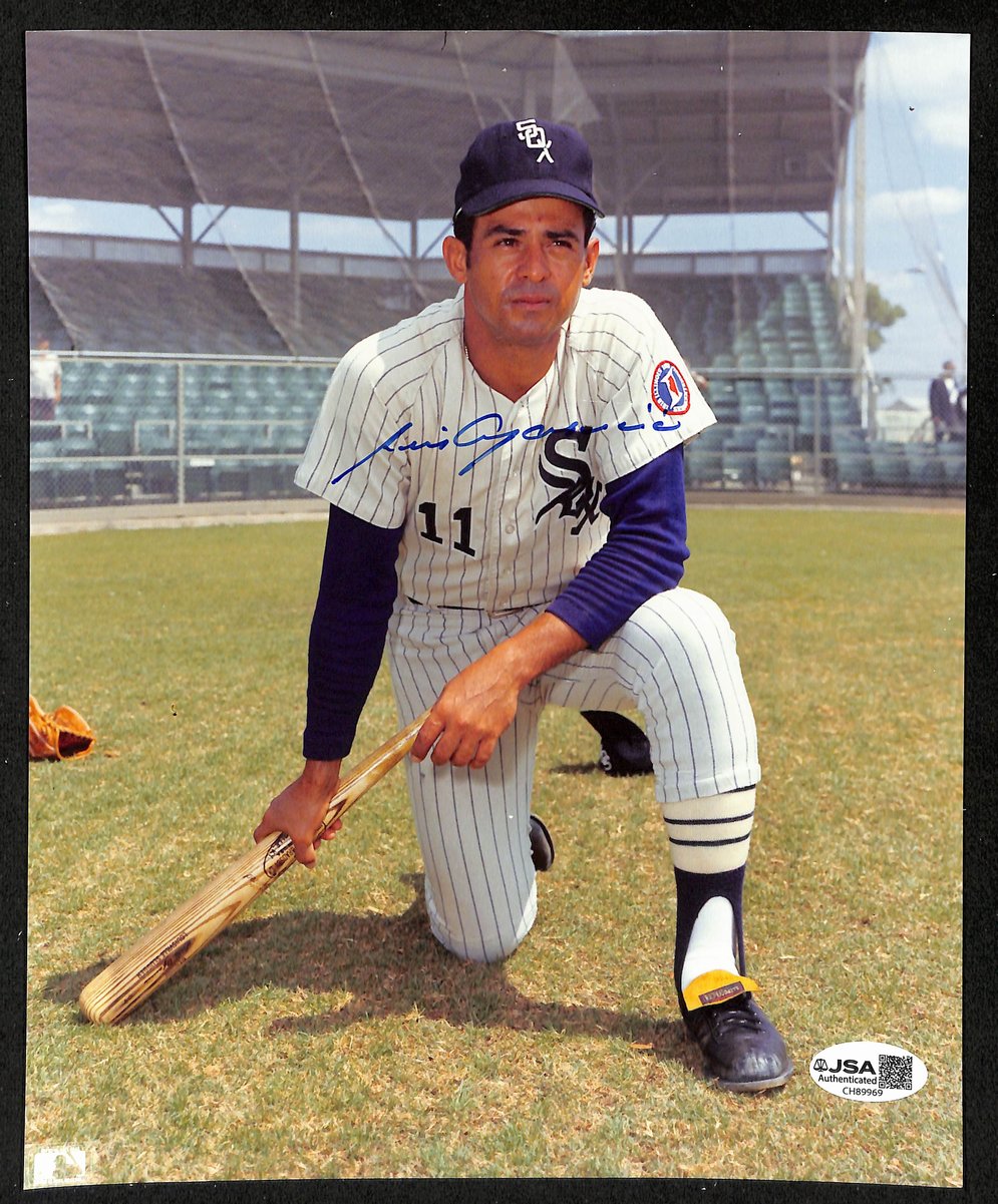 Luis Aparicio HOF Signed/Autographed 8x10 Photo Chicago White Sox JSA 201984