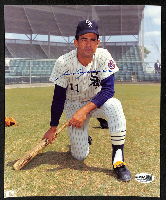 Luis Aparicio HOF Signed/Autographed 8x10 Photo Chicago White Sox JSA 201984