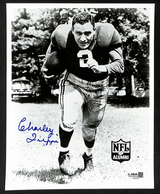 Charlie Trippi HOF Signed/Autographed 8x10 Photo Chicago Cardinals JSA 202008
