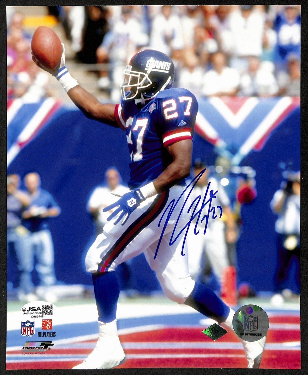 Rodney Hampton Signed/Autographed 8x10 Photo New York Giants JSA 202011