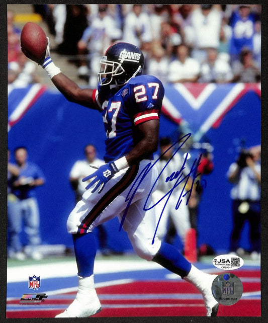Rodney Hampton Signed/Autographed 8x10 Photo New York Giants JSA 202012