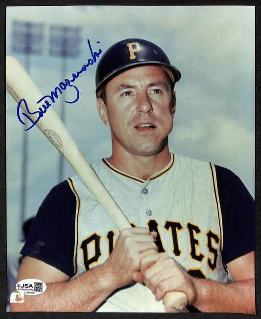 Bill Mazeroski HOF Signed/Autographed 8x10 Photo Pittsburgh Pirates JSA 202036