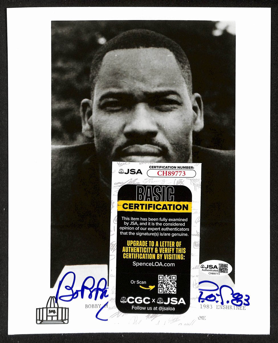 Bobby Mitchell Official Pro Football Hall of Fame Auto/Signed 8x10 Photo JSA BA201958