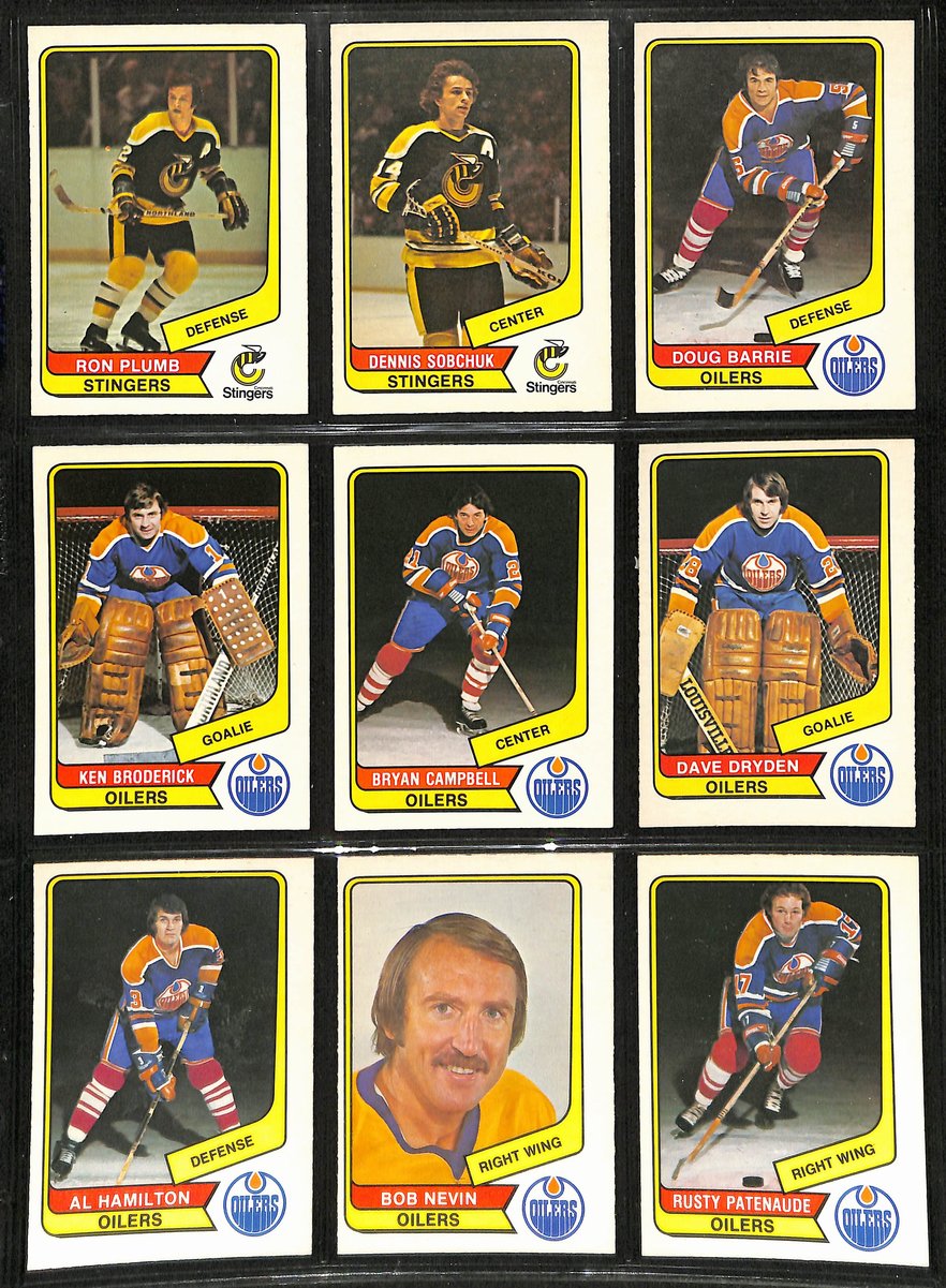 1976-77 O-Pee-Chee WHA Hockey Cards Complete Set (132) Gordie Howe Hull 200985