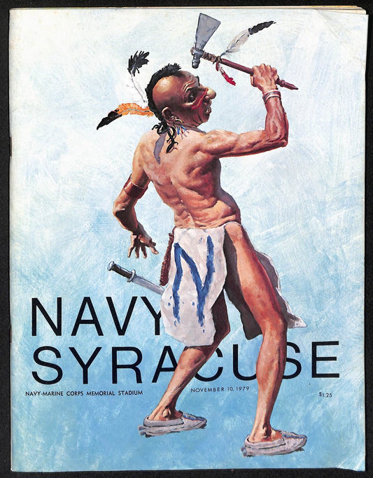 11/10/1979 NCAA Football Game Program Navy vs. Syracuse 201639