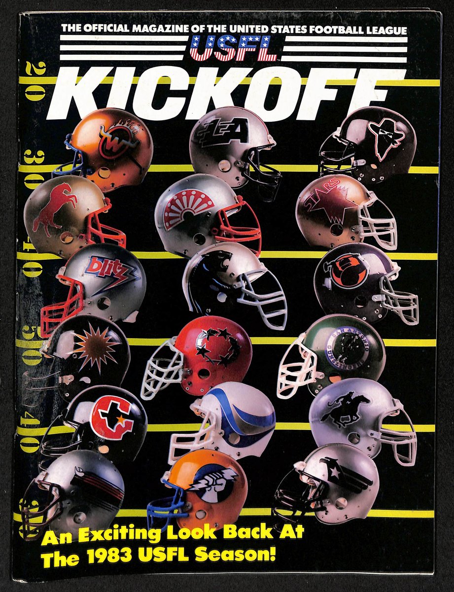 3/11/1984 USFL Game Program New Jersy Generals vs. Philadelphia Stars 201667